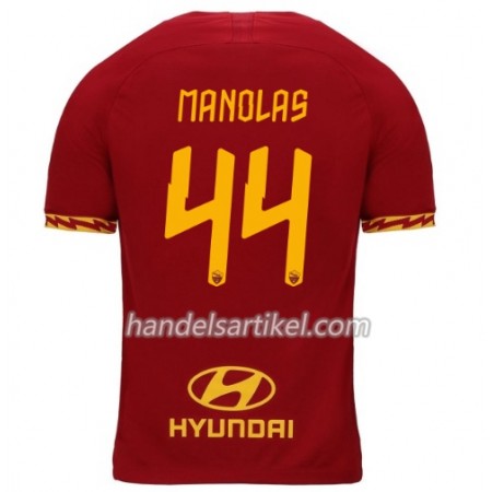 AS Rom Manolas 44 Heim Trikotsatz 2019/20